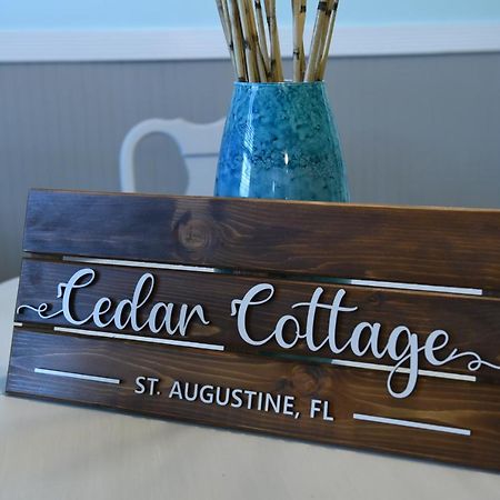 Cedar Cottage - Newly Renovated, Walk Downtown เซนต์ออกัสติน ภายนอก รูปภาพ